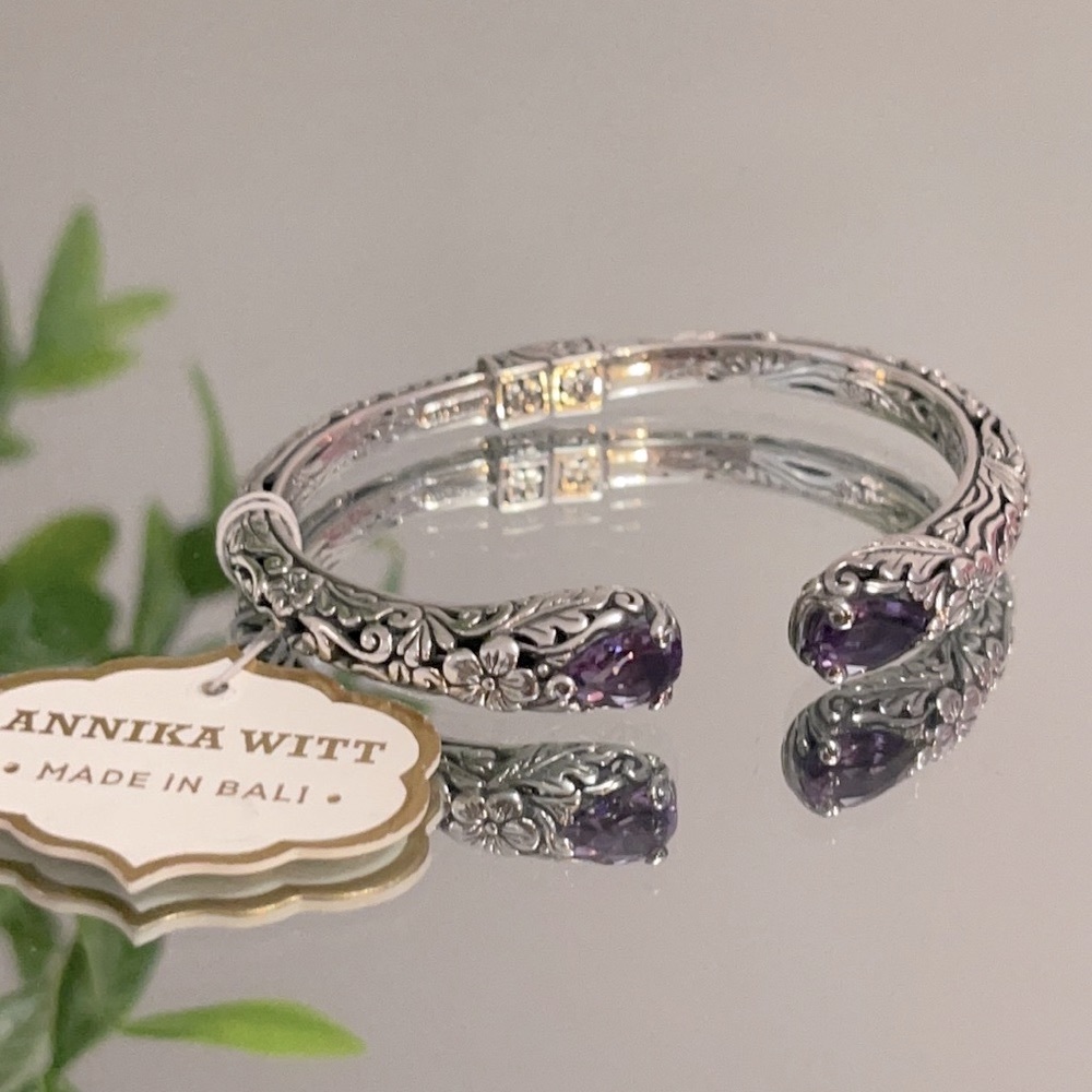 ✨🔮ANNIKA WITT 925 STERLING SILVER BRACELET🔮✨ - Picture 7 of 11